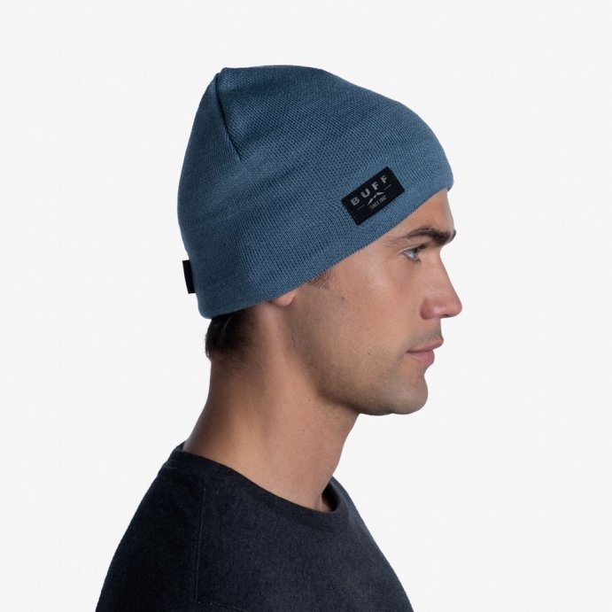 Шапка Buff Knitted &amp; Fleece Band Hat Solid Dusty Blue 113519.742.10.00 в Твери