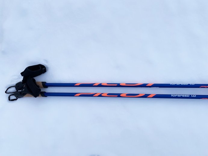 Лыжные палки PILOT TOP-SPEED 1.0 BLUE