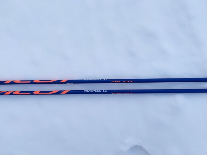 Лыжные палки PILOT TOP-SPEED 1.0 BLUE