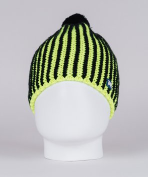 Вязанная шапка Nordski Wool Black/Green NSV482800
