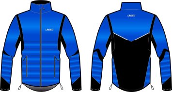 Куртка KV+ ARTICO jacket man black\blue 22V106.2