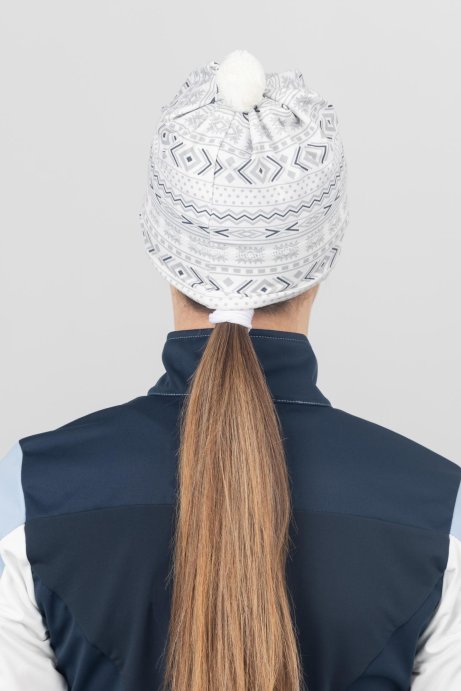 Шапка MOAX TISTA SW46803/00025P белый принт в Твери