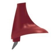 ЛАПКА START RACE BASKET RED 8мм