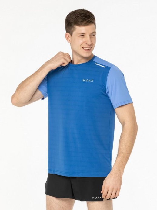 Футболка Moax Active Cool муж. MX114641/72107 ярко-синий