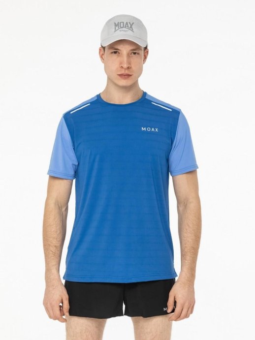 Футболка Moax Active Cool муж. MX114641/72107 ярко-синий