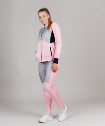 Брюки Nordski Hybrid Pro Candy Pink/Grey W NSW707911