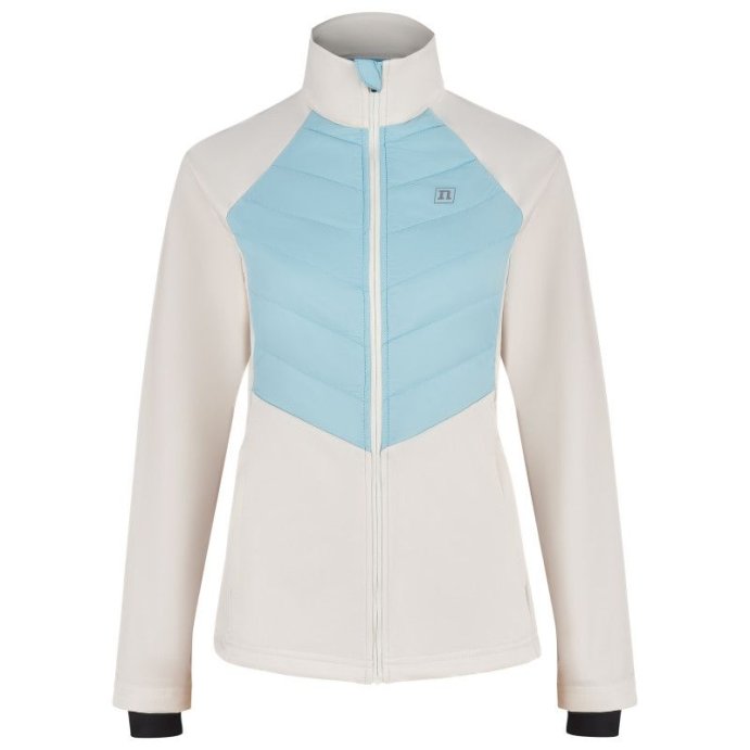 Куртка NONAME HYBRID JACKET 24 WOS WHITE/LIGHT BLUE
