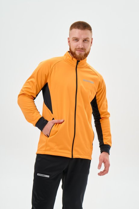 Тренировочная куртка Nordski Core Orange/Black NSM657257