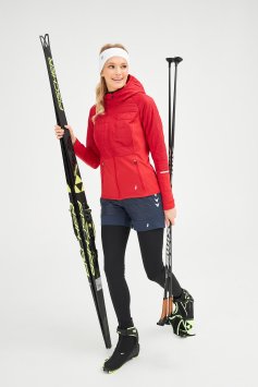 Комплект утепленный BIVIUM "Комфорт" SJK301W-0500/SSR201W-0400 жен. красный