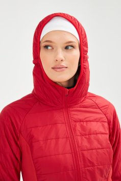 Комплект утепленный BIVIUM "Комфорт" SJK301W-0500/SSR201W-0400 жен. красный