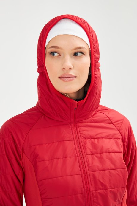 Комплект утепленный BIVIUM "Комфорт" SJK301W-0500/SSR201W-0400 жен. красный