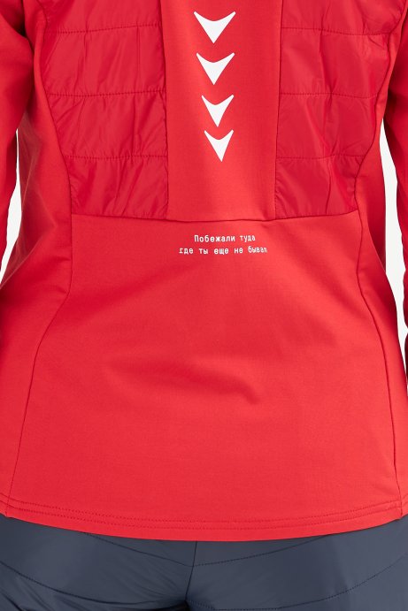 Комплект утепленный BIVIUM "Комфорт" SJK301W-0500/SSR201W-0400 жен. красный