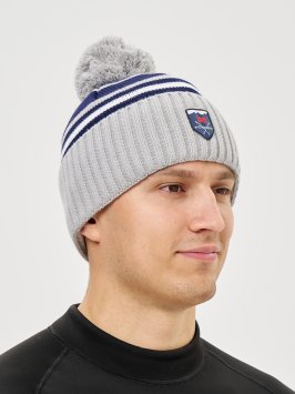 Шапка Nordski Severe Dark Blue/Grey NSV736093