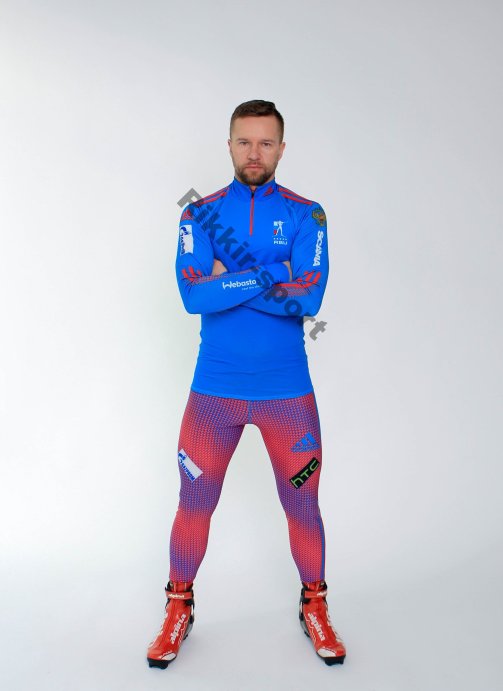 Гоночный Костюм РОССИЯ голубой (биатлон)