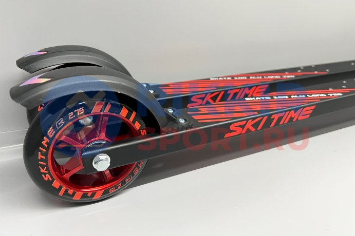Лыжероллеры SKI TIME Long SK100 NEW Black/Red 720 (2,75)