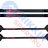 Лыжероллеры SKI TIME Long SK100 NEW Black/Red 720 (2,75)