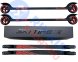 Лыжероллеры SKI TIME Long SK100 NEW Black/Red 720 (2,75)