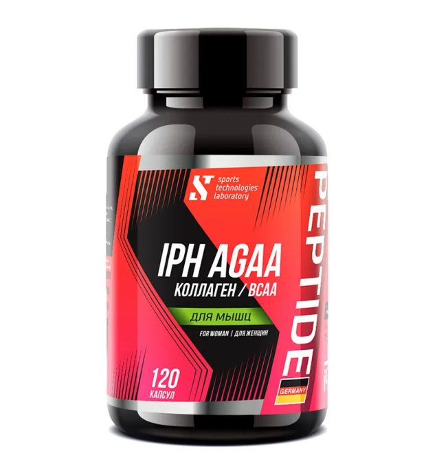 Пептидный комплекс STL IPH AGAA BCAA Collagen 120 таб. в Твери