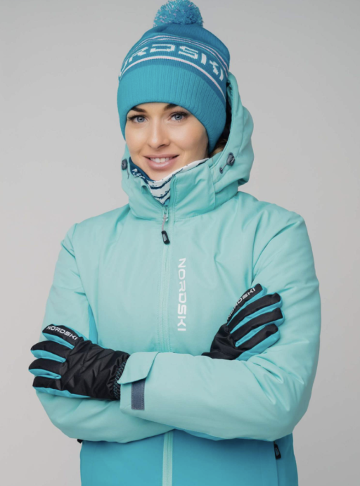 Перчатки Nordski Arctic Black/Aquamarine Membrane W NSV240780