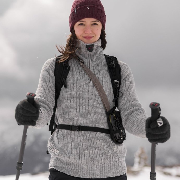 Свитер ULVANG Rav 77005/11200 серый меланж в Твери