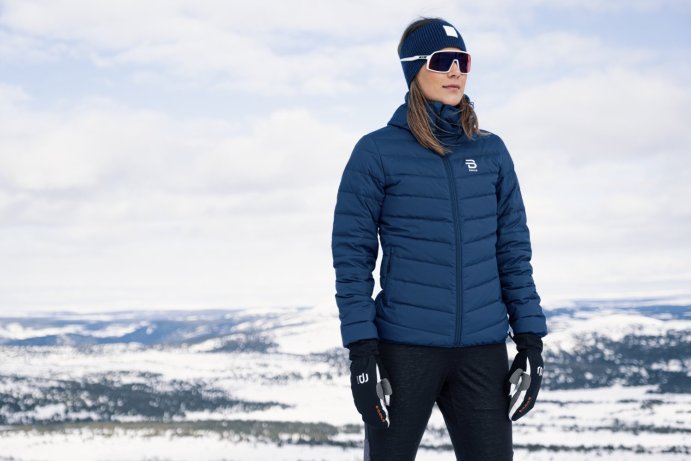 Куртка беговая Bjorn Daehlie Jacket Finder Wmn Estate Blue 333299_25300