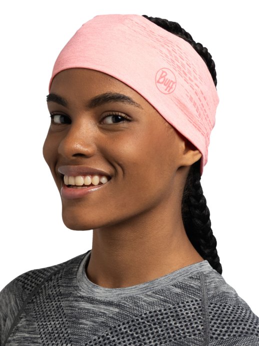 Повязка Buff Dryflx Headband Solid Rose Pink 118098.561.10.00