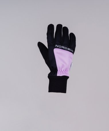 Перчатки Nordski Arctic Black/Orchid NSU354412