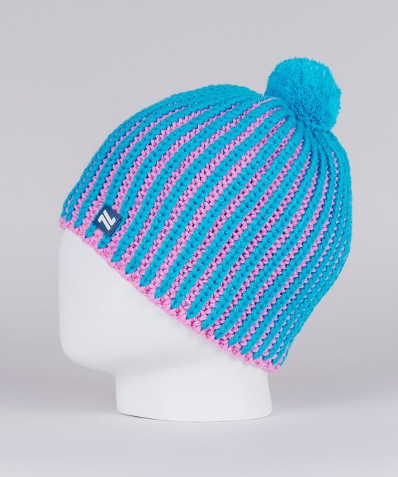 Вязанная шапка Nordski Wool Blue/Red NSV482987 в Твери