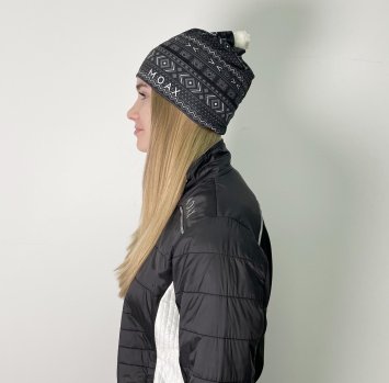 Шапка MOAX TISTA SW46803/10000P черный принт