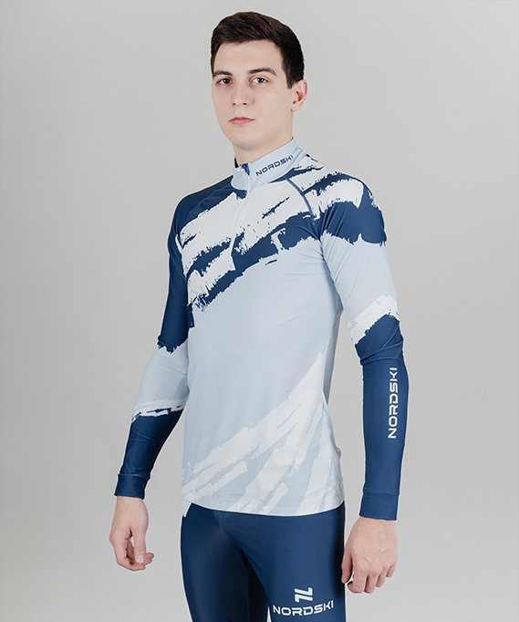 Гоночный костюм Nordski Premium Pearl Blue  NSV733019