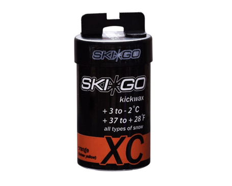 Мазь держания SKIGO XC Kickwax Orange +3/-2 45 гр.