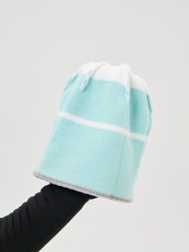 Шапка Nordski Severe White/Grey NSV736002