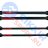 Лыжероллеры SKI TIME CL70-50R LONG NEW Black/Red 800 (2,75)