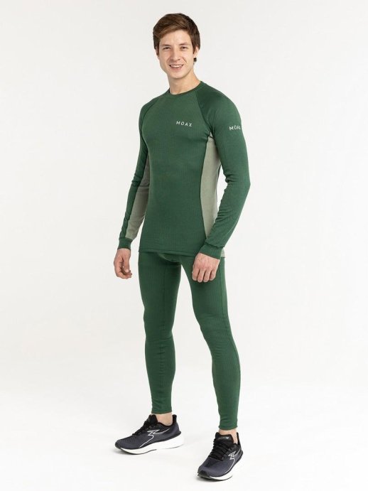 Термофутболка Moax Race LS муж. MX114031/20710 темно-зеленый