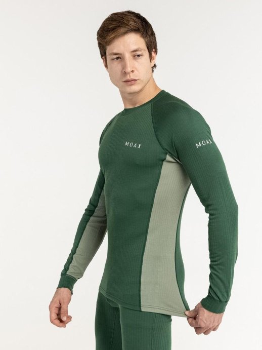 Термофутболка Moax Race LS муж. MX114031/20710 темно-зеленый