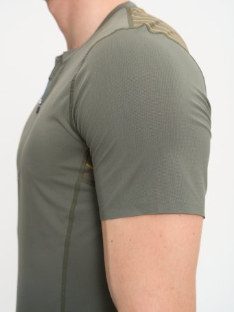 Футболка Bivium &quot;Пульс&quot; муж. зелен.