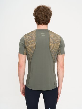 Футболка Bivium &quot;Пульс&quot; муж. зелен.