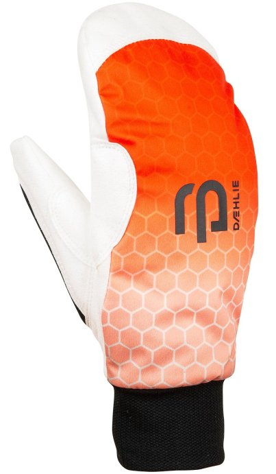 Варежки Bjorn Daehlie 2021-22 Mitten Race Warm Wmn Shocking Orange 333471_38000