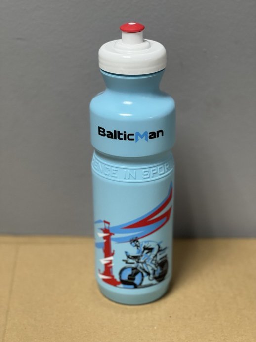 Бутылка Baltic man пластиковая синяя, кобрендинг, 800 мл.