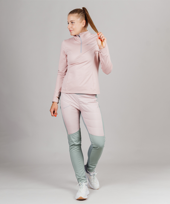 Брюки Nordski Hybrid Pro Ice Mint/Soft Pink W NSW707309 в Мурманске