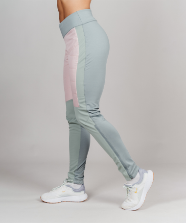 Брюки Nordski Hybrid Pro Ice Mint/Soft Pink W NSW707309