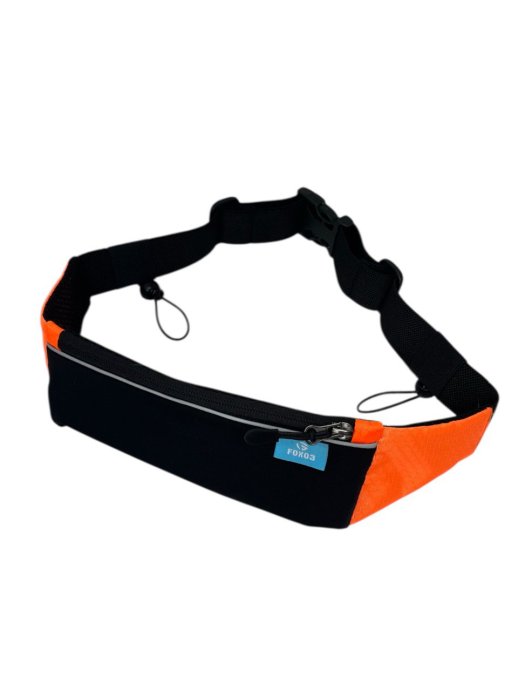 Поясная сумка FOXO3 эластичная оранжевая