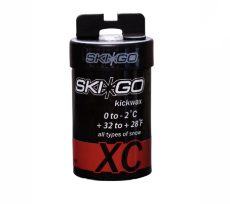 Мазь держания SKIGO XC Kickwax Red 0/-2 45 гр.