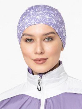 Шапка MOAX Tista Pony Tail с отверст. жен. SW46804/80510 лаванда