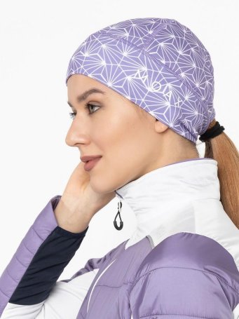 Шапка MOAX Tista Pony Tail с отверст. жен. SW46804/80510 лаванда