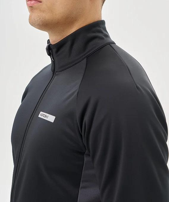 Тренировочная куртка Nordski Core Black/Grey NSM657224
