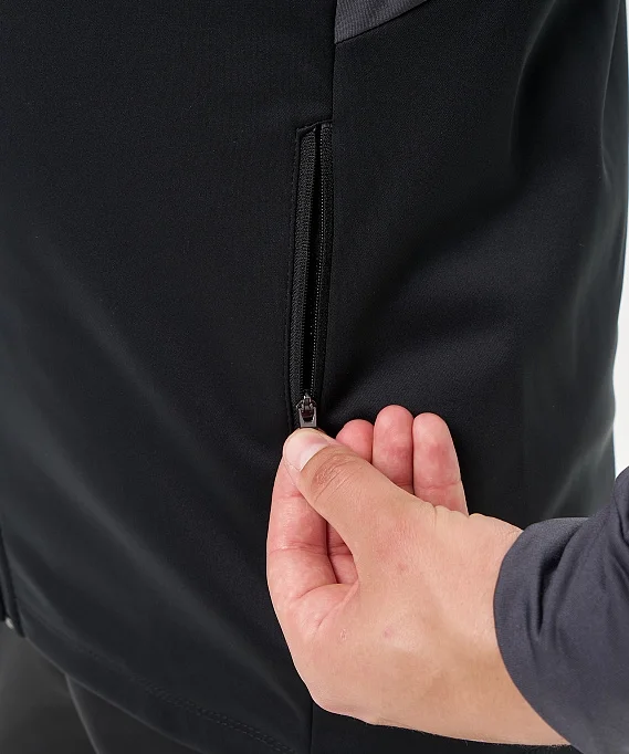 Тренировочная куртка Nordski Core Black/Grey NSM657224