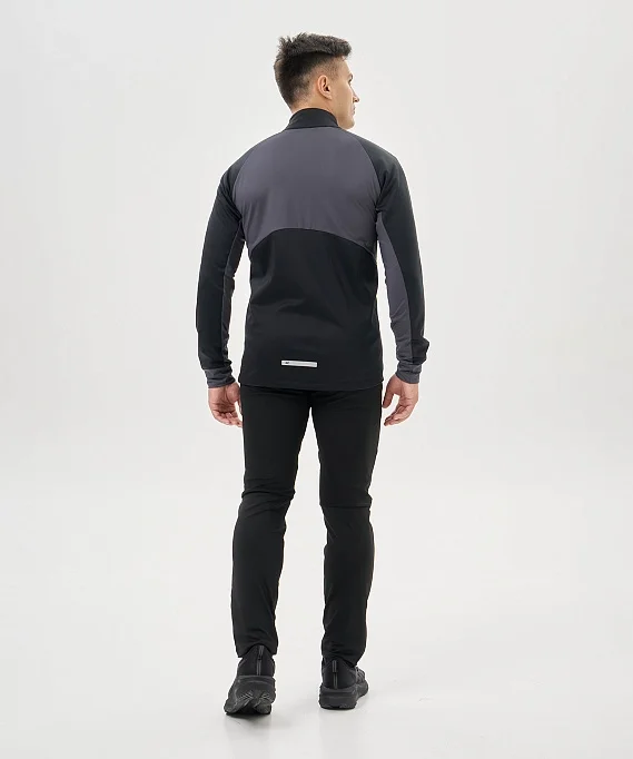 Тренировочная куртка Nordski Core Black/Grey NSM657224