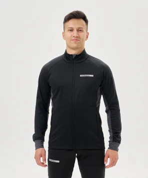 Тренировочная куртка Nordski Core Black/Grey NSM657224