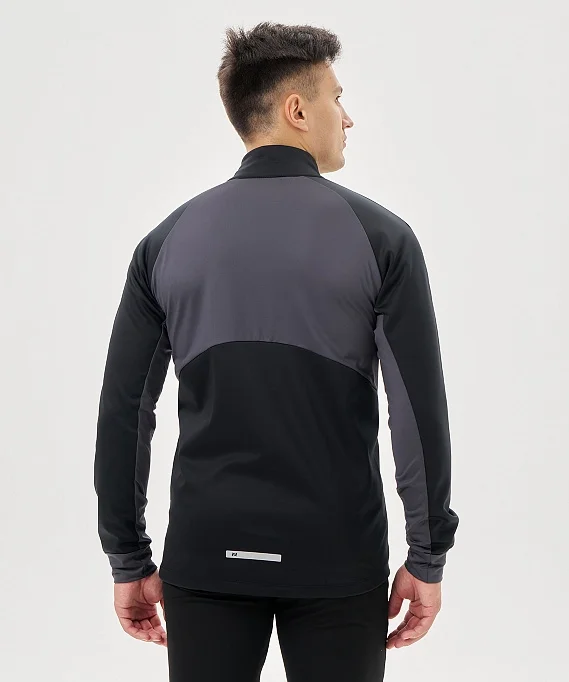 Тренировочная куртка Nordski Core Black/Grey NSM657224